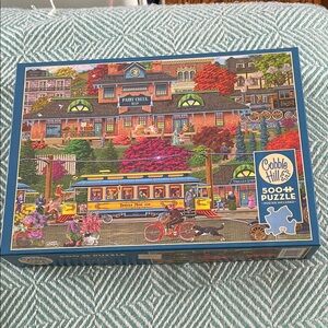 Cobble Hill Trolley Station 500 Piece Puzzle